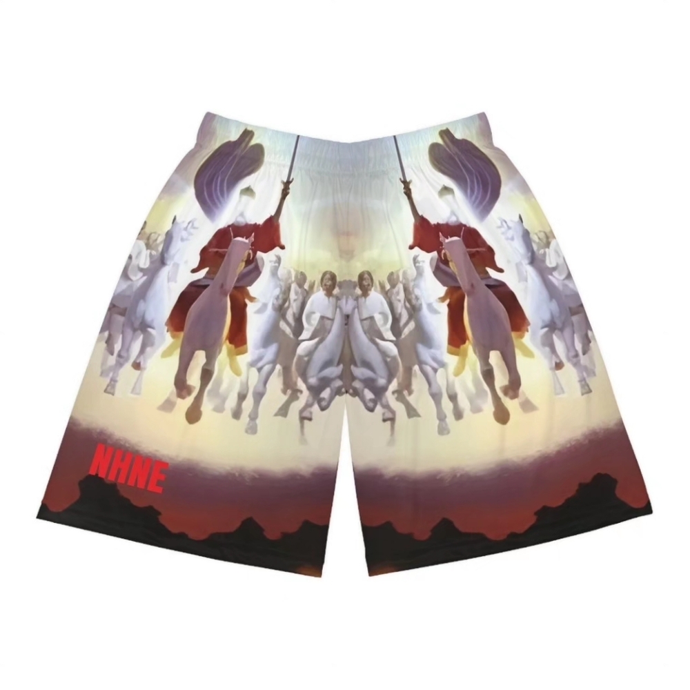 New Heaven New Earth Men's Basketball Shorts